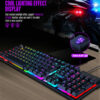 Ergonomic RGB Gaming Keyboard for Computers 1