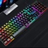 Ergonomic RGB Gaming Keyboard for Computers 4