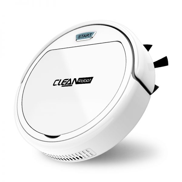Cleaning Robot - Automatic Vacuum and Mop - White