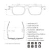 Bluetooth Smart Glasses, Open Ear Headphones, Hands free Calls, Anti Blue Light Waterproof Audio Glasses 5