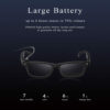 Bluetooth Smart Glasses, Open Ear Headphones, Hands free Calls, Anti Blue Light Waterproof Audio Glasses 2