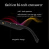 Bluetooth Smart Glasses, Open Ear Headphones, Hands free Calls, Anti Blue Light Waterproof Audio Glasses 3
