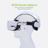 Elite Head Strap with Battery for Oculus/ Meta Quest 2 Accessories M1 Pro for Enhanced Support and Comfort in VR 3