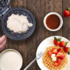 Mini Waffle Maker Machine for Individual Waffles, Paninis, Hash Browns, & other on the go Breakfast, Lunch, or Snacks, with Easy Clean, Dual Non-stick Sides 4