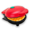 Mini Waffle Maker Machine for Individual Waffles, Paninis, Hash Browns, & other on the go Breakfast, Lunch, or Snacks, with Easy Clean, Dual Non-stick Sides 1