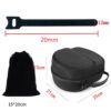 Travel Carrying Case for Oculus Quest 2 VR headset - EVA Hard Travel Portable Storage Case 6
