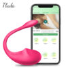 App Controlled Bluetooth Vibrator for Stimulating Orgasms and G-Spot Vibration 1