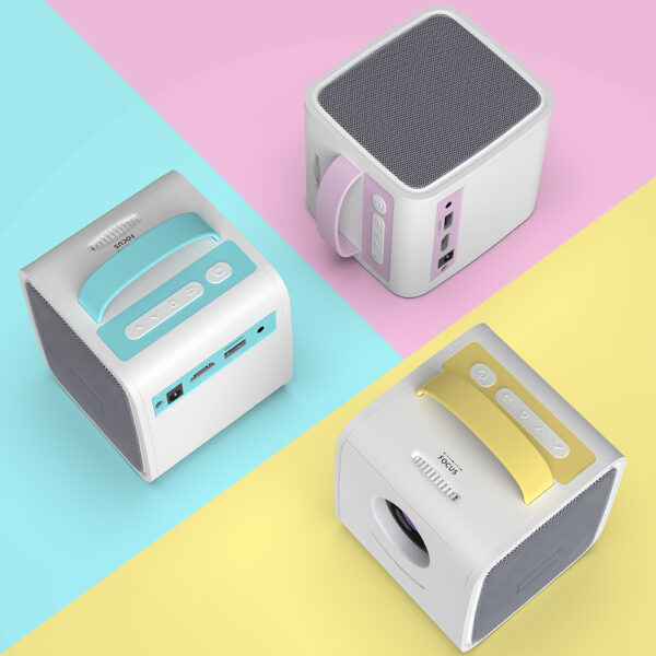 HD Portable Projector - Blue