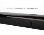 Sound Bar for TV with Bluetooth, RCA, USB, Opt, AUX Connection, Mini Sound/Audio System for TV Speakers/Home Theater, Gaming, Projectors, 20 watt 21