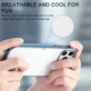 Luxury Plating Frame Clear Silicone Strong Case for iPhone 11 12 13 Pro Max Mini X XR 7 8 Plus SE Strong Case 6