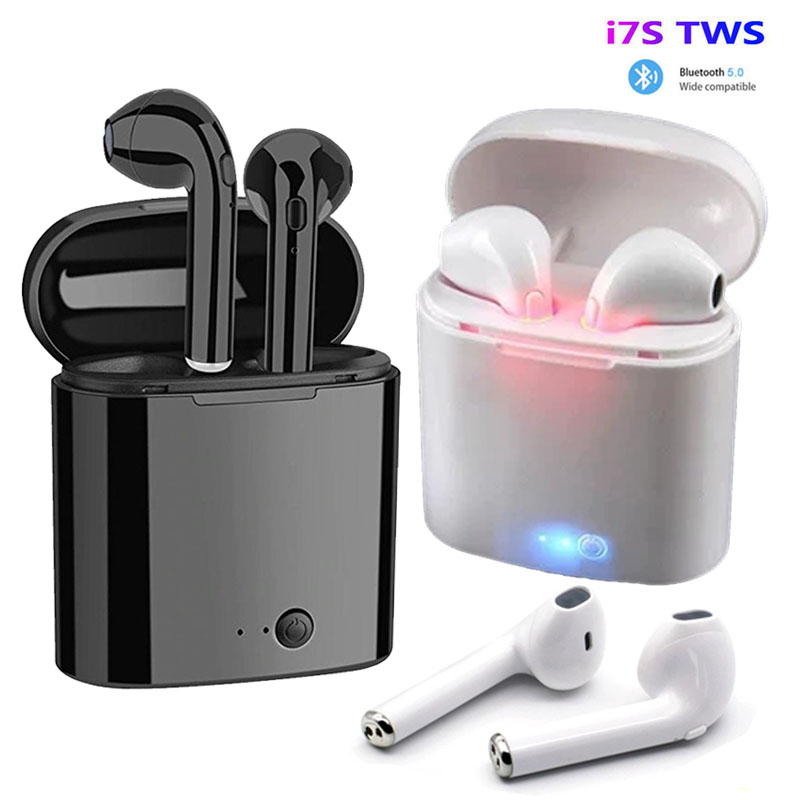 TWS Wireless Headphones Bluetooth 5.0 Headset with Mic Charging box Headphones for all smartphones 1