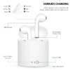 TWS Wireless Headphones Bluetooth 5.0 Headset with Mic Charging box Headphones for all smartphones 4