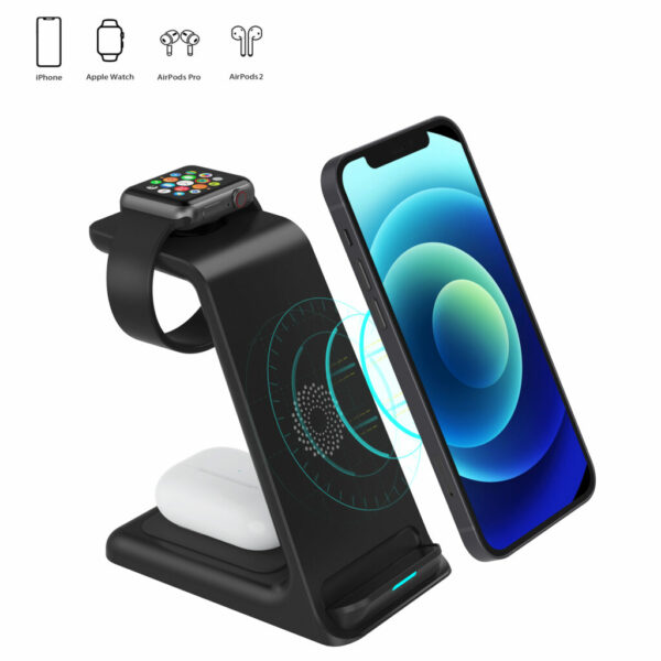 3 in 1 Apple Wireless Charger