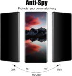 Privacy Screen Protector for Samsung Galaxy S22 / Ultra S22+ / Ultra S22 / S21 / S21 Ultra / S21 Plus / S20 / S20 Plus / S20 Ultra / S20 FE / S10 / S10 Plus / S10 E / S9 / S9 Plus / S8 / S8 Plus / S7 / S7 Edge / Note 20 / Note 20 Ultra / Note 10 2