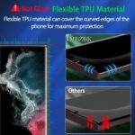 Privacy Screen Protector for Samsung Galaxy S22 / Ultra S22+ / Ultra S22 / S21 / S21 Ultra / S21 Plus / S20 / S20 Plus / S20 Ultra / S20 FE / S10 / S10 Plus / S10 E / S9 / S9 Plus / S8 / S8 Plus / S7 / S7 Edge / Note 20 / Note 20 Ultra / Note 10 4